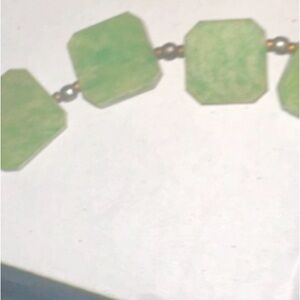 Art Deco vintage handmade green-what I was told to be Bakelite
